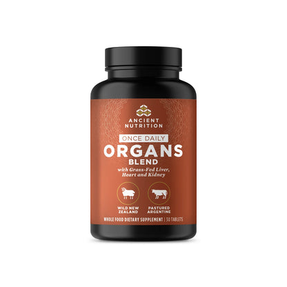 Ancient Nutrition ONCE DAILY ORGANS - 30 Tablets