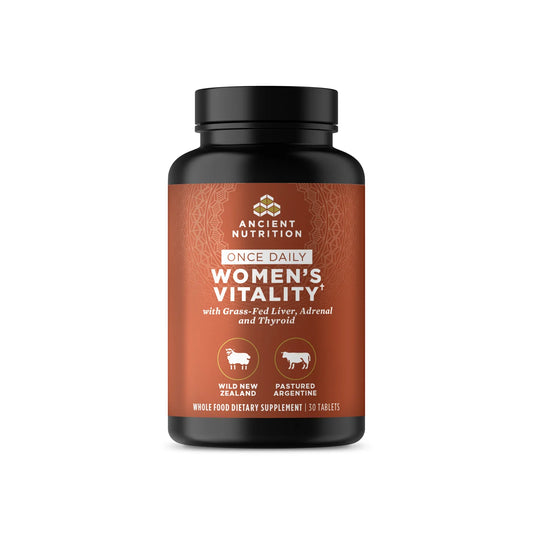 Ancient Nutrition Ancient Glandulars ONCE DAILY WOMENS VITALITY - 30 Tablets