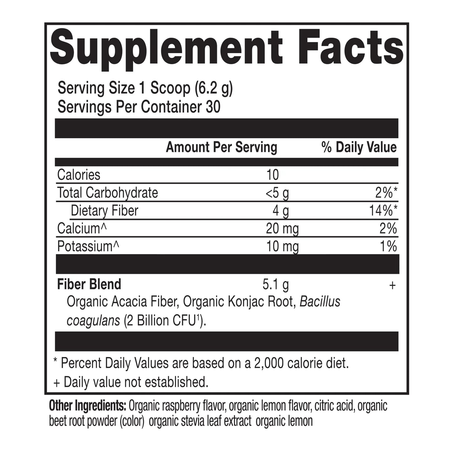 Ancient Nutrition ORGANIC FIBER