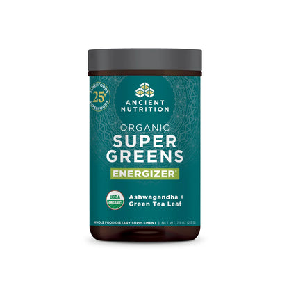 Ancient Nutrition ORGANIC SUPER GREENS ENERGIZER - 25 Servings