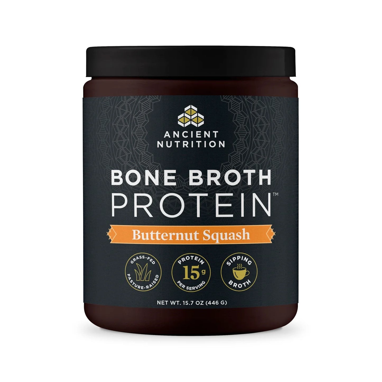 Ancient Nutrition BONE BROTH PROTEIN Sipping Broth - 15 Serving