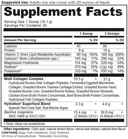 Ancient Nutrition MULTI COLLAGEN ADVANCED HYDRATE - 30 Servings