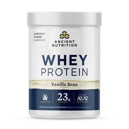 Ancient Nutrition WHEY PROTEIN GRASS-FED 20 Servings