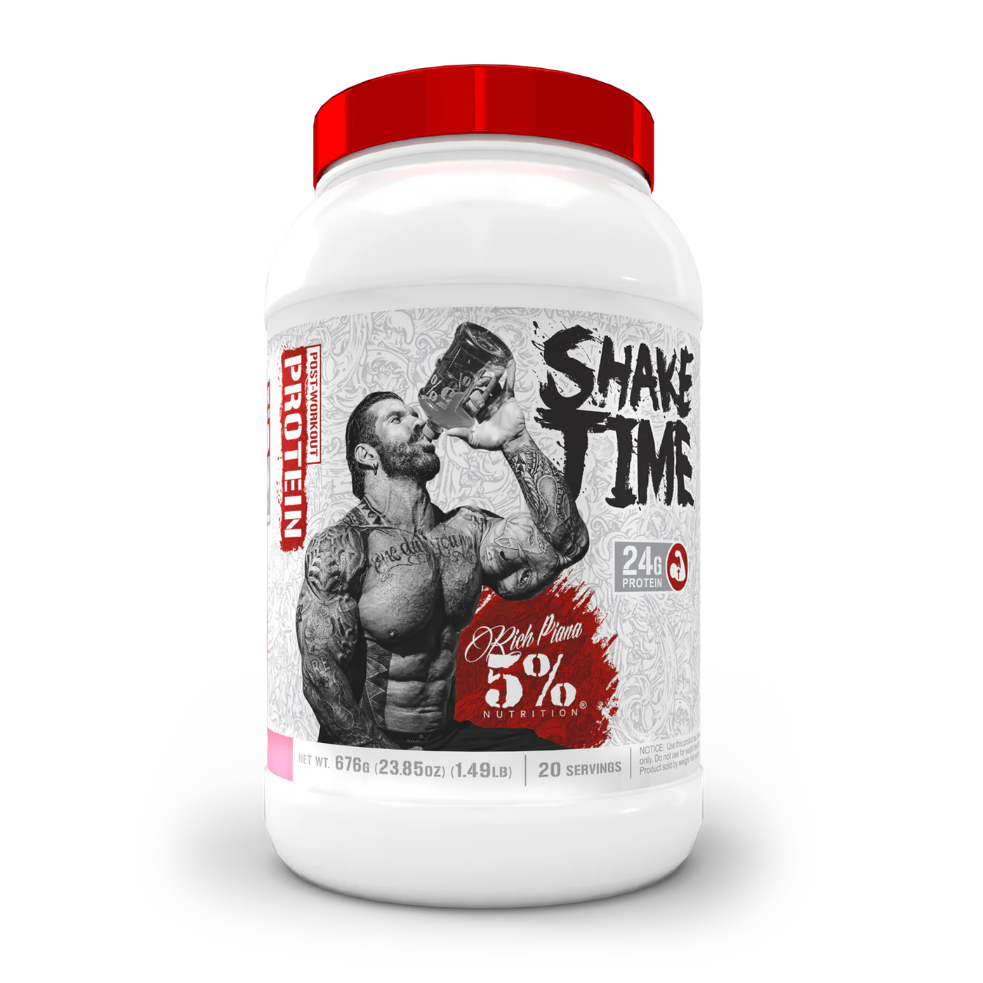 5% Nutrition SHAKE TIME - 25 Servings