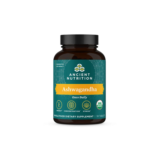 Ancient Nutrition ASHWAGANDA - 30 Tablets