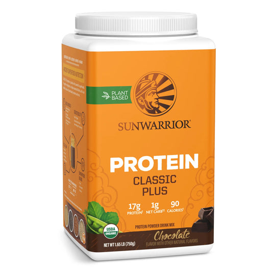 Sunwarrior CLASSIC PLUS PROTEIN ORGANIC 1.65lbs