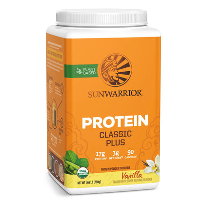 Sunwarrior CLASSIC PLUS PROTEIN ORGANIC 1.65lbs