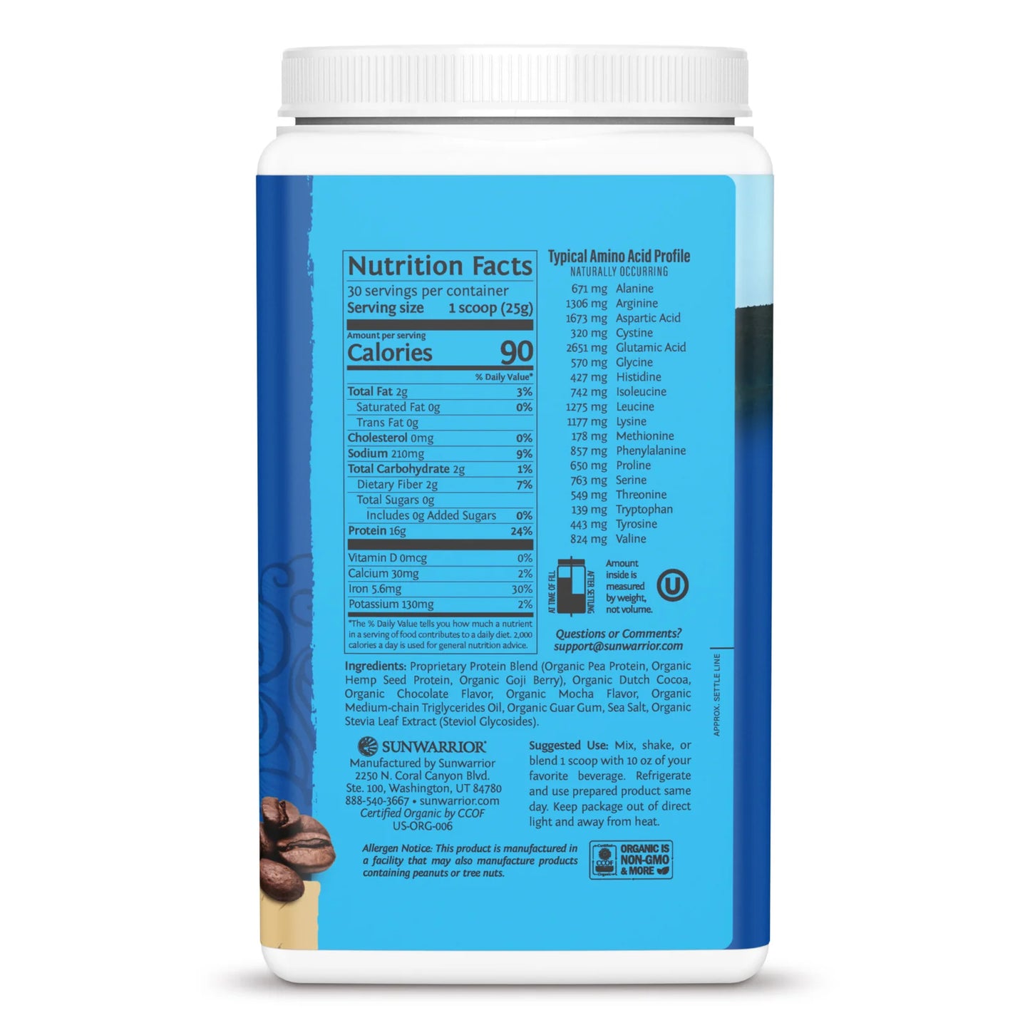 Sunwarrior WARRIOR BLEND PROTEIN 30 Serving