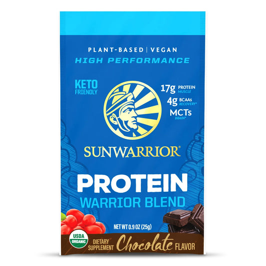 Sunwarrior WARRIOR BLEND PROTEIN Packets 12/Box