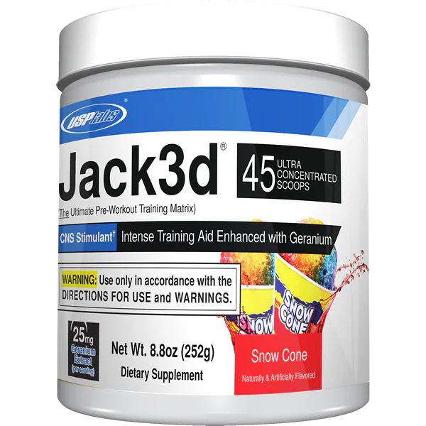 USP Labs Jack3d Pre- Workout - 45 Servings