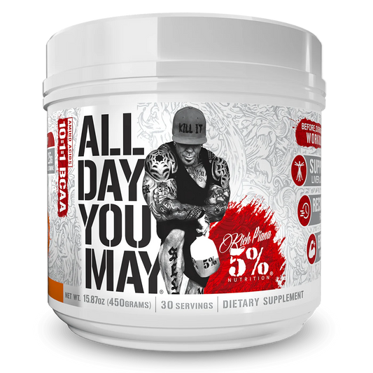 5% Nutrition ALL DAY YOU MAY BCAA - 30 Servings