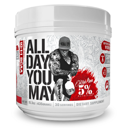 5% Nutrition ALL DAY YOU MAY BCAA - 30 Servings
