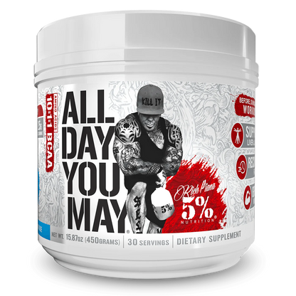 5% Nutrition ALL DAY YOU MAY BCAA - 30 Servings