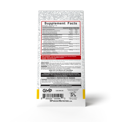 5% Nutrition ALL DAY YOU MAY STICK PACKS - 10ct ITALIAN ICE