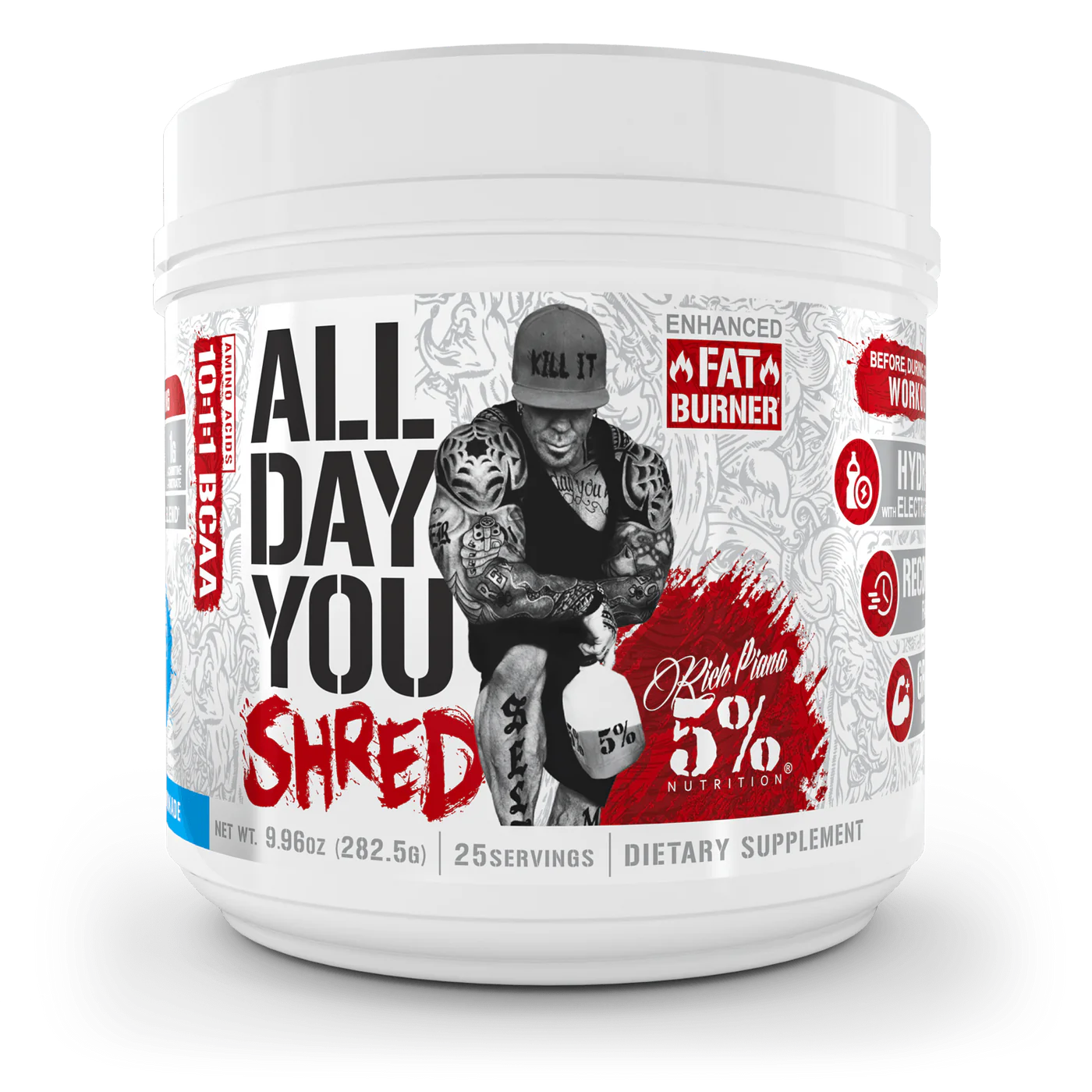 5% Nutrition All Day You SHRED Pre-Workout - 25 Servings