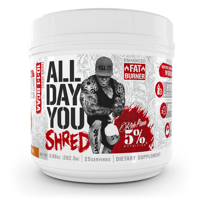 5% Nutrition All Day You SHRED Pre-Workout - 25 Servings