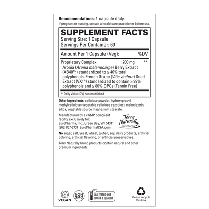 Terry Naturally ARONIA BERRY COMPLEX - 60 Capsules