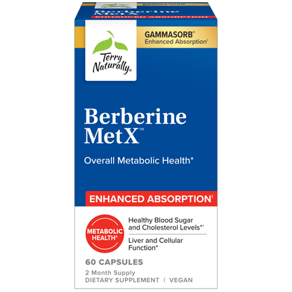Terry Naturally BERBERINE METX Extra Strength - 60 Capsules