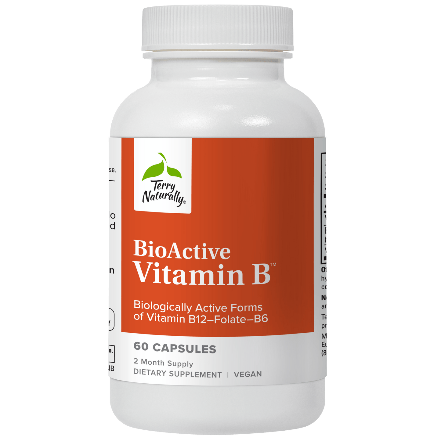 Terry Naturally BIOACTIVE VITAMIN B - 60 Capsules