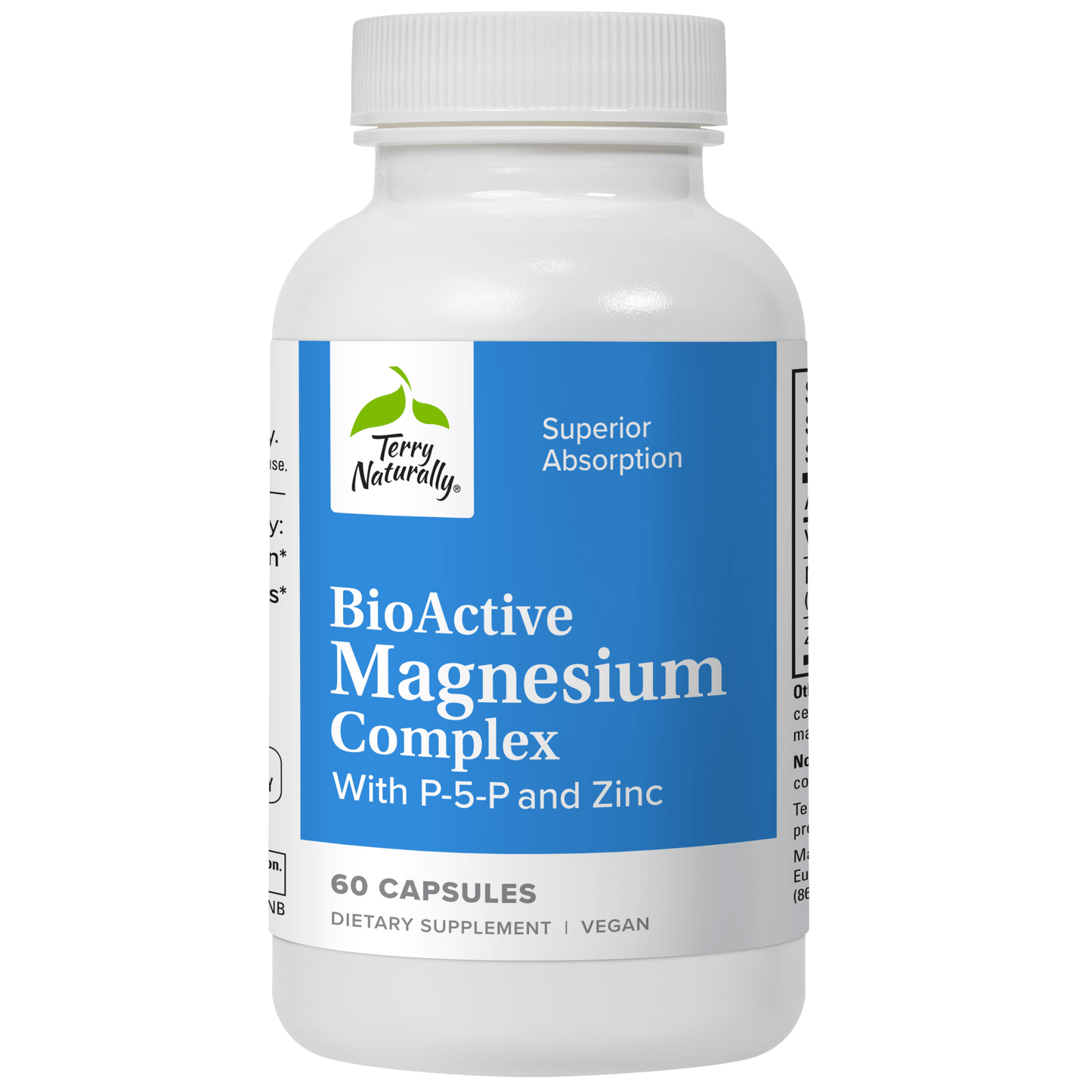 Terry Naturally BIOACTIVE MAGNESIUM COMPLEX - 60 Capsules
