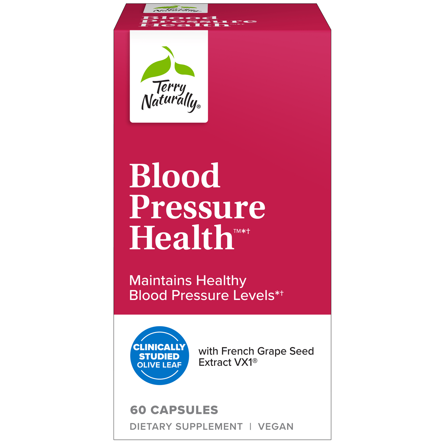 Terry Naturally BLOOD PRESSURE HEALTH - 60 Capsules