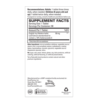 Terry Naturally BRONCHIAL CLEAR 3.4OZ