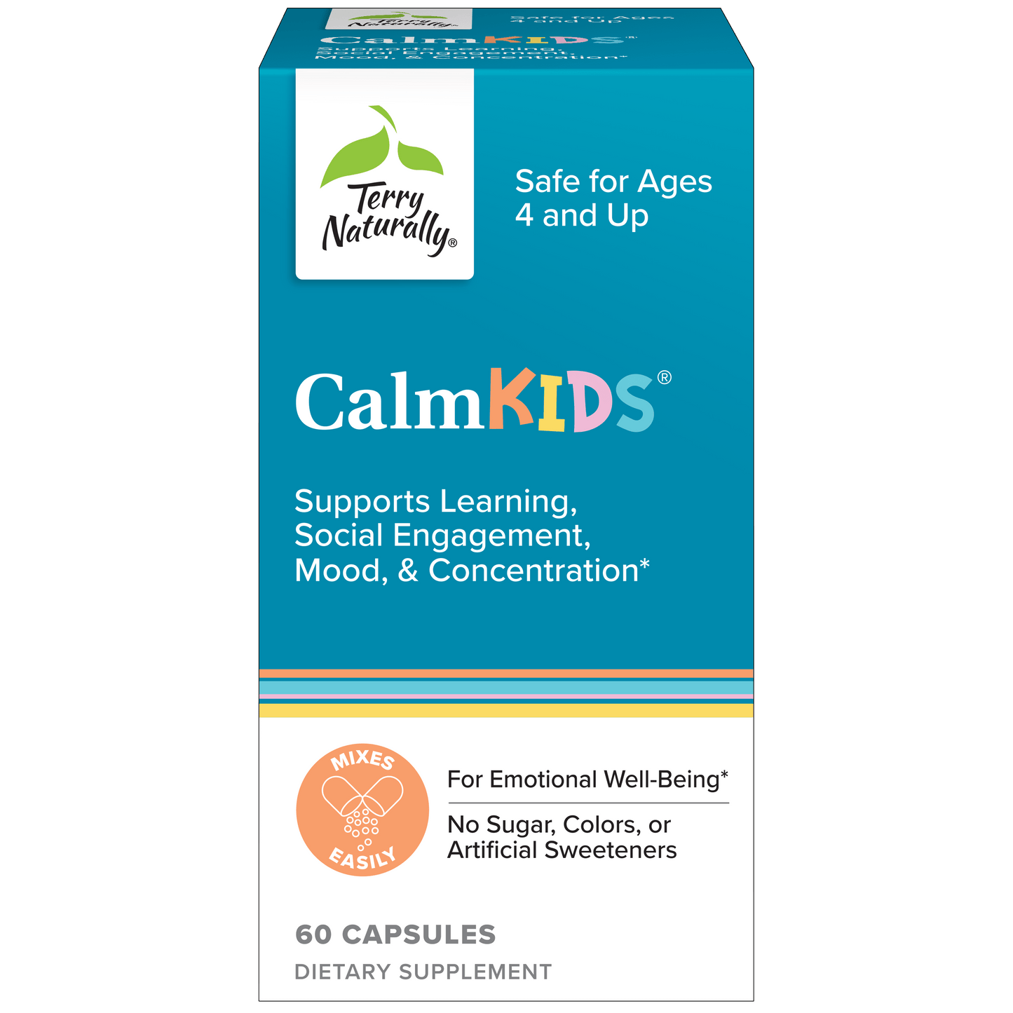 Terry Naturally CALM KIDS - 60 Capsules
