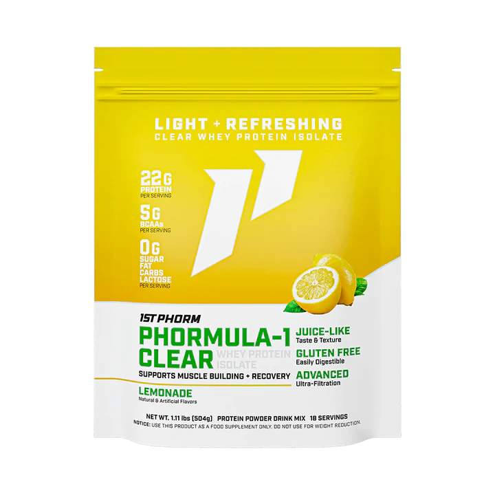 1ST Phorm PHORMULA-1 CLEAR Whey Isolate 18 Servings