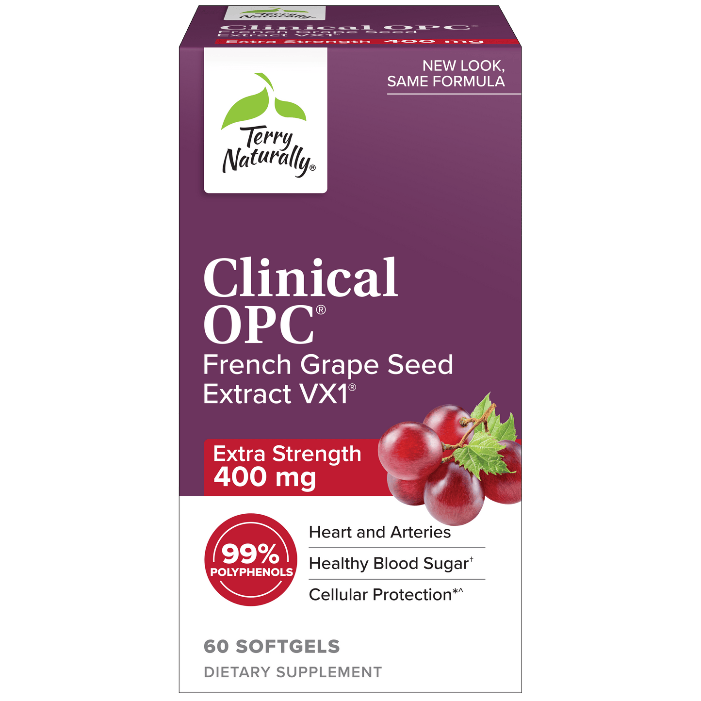 Terry Naturally CLINICAL OPC Extra Strength - 60 Softgels