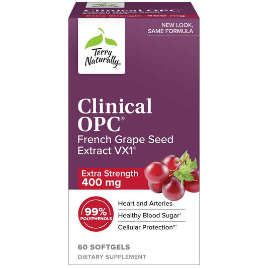 Terry Naturally CLINICAL OPC Extra Strength - 60 Softgels