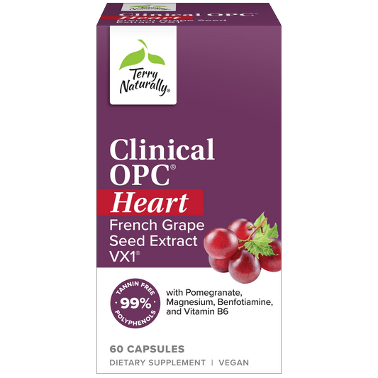 Terry Naturally CLINICAL OPC HEART - 60 Capsules