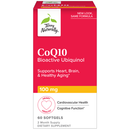 Terry Naturally COQ10 UBIQUINOL 100MG - 60 Capsules