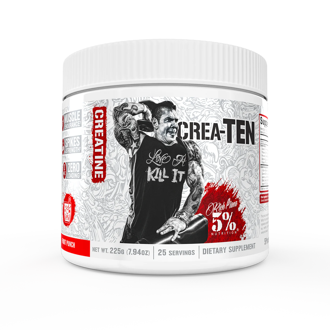 5% Nutrition CREA-TEN - 30 Servings