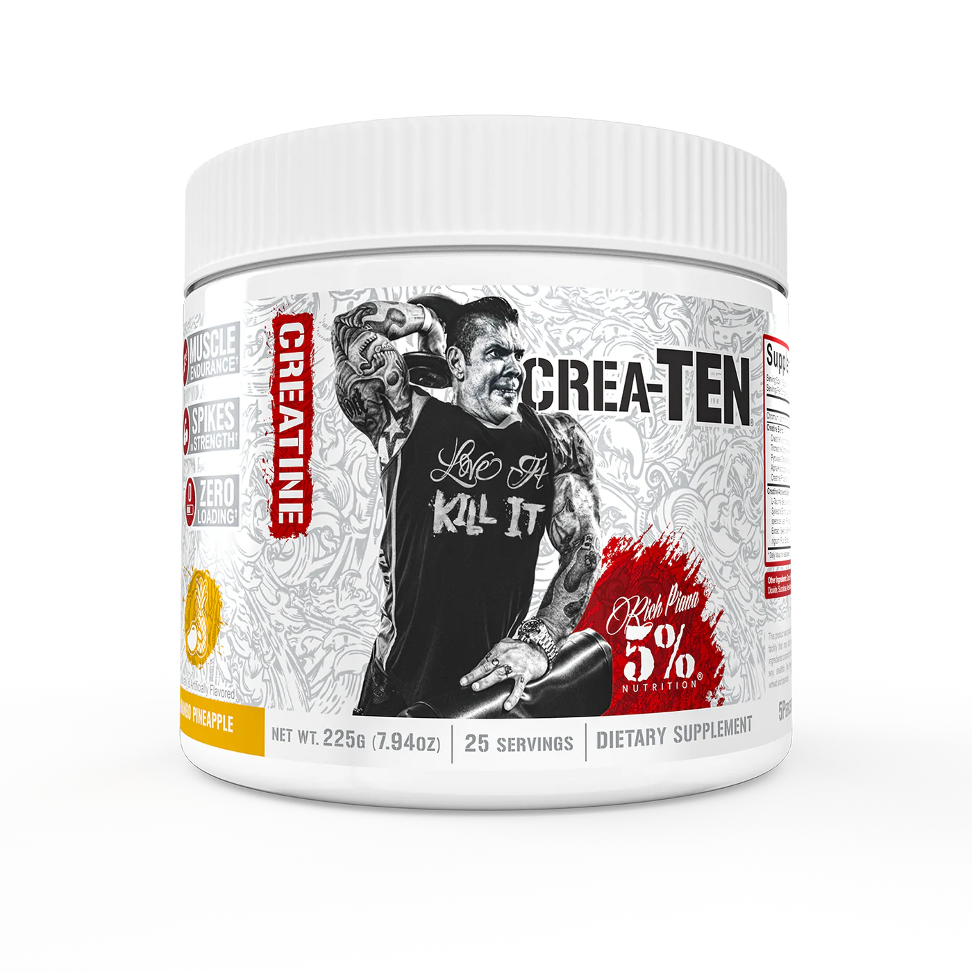 5% Nutrition CREA-TEN - 30 Servings