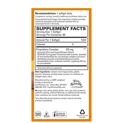 Terry Naturally CURAMED 375 MG