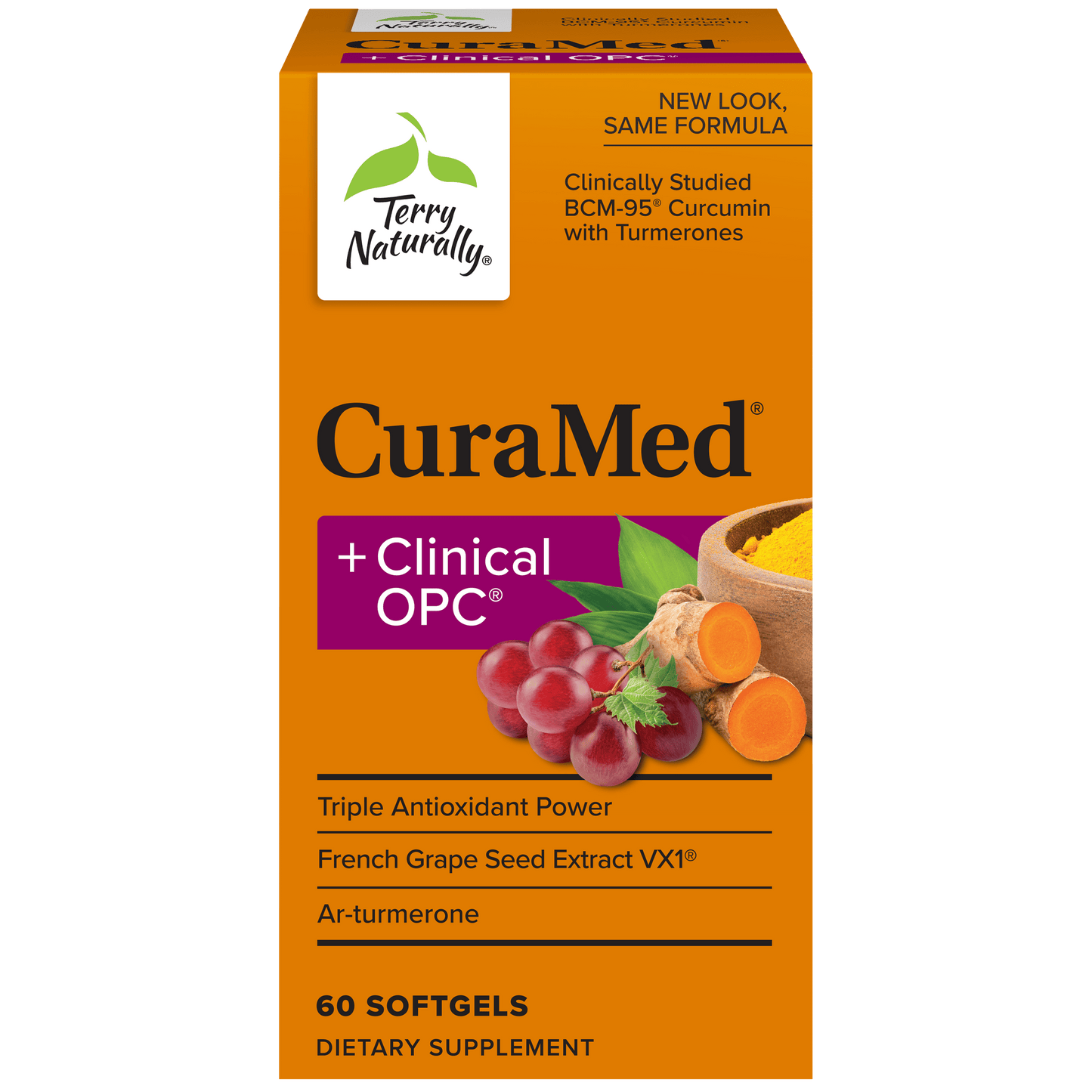 Terry Naturally CURAMED+OPC - 60 Softgels