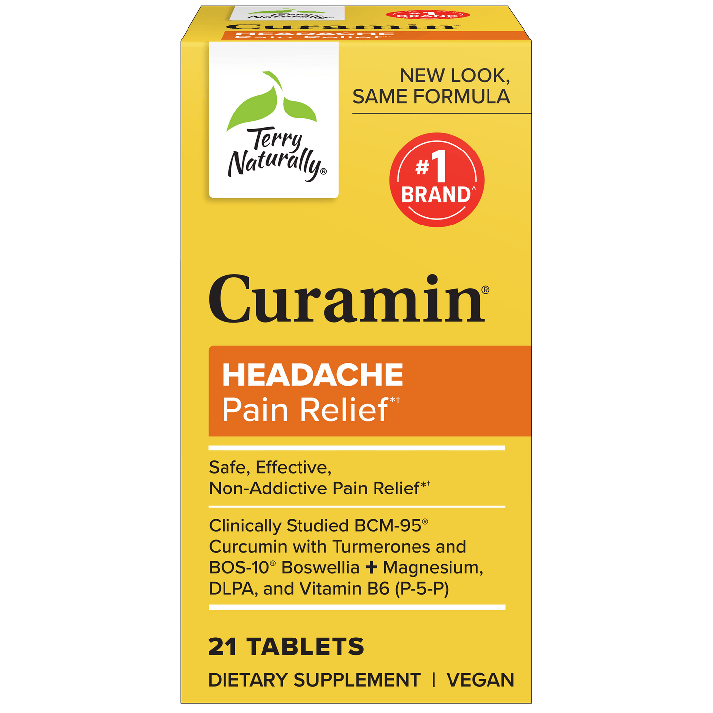 Terry Naturally CURAMIN HEADACHE - 21 Tablets