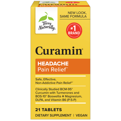 Terry Naturally CURAMIN HEADACHE - 21 Tablets
