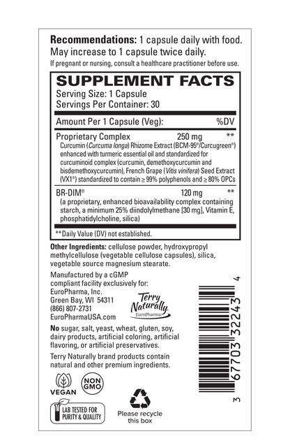 Terry Naturally DIM COMPLEX - 30 Capsules