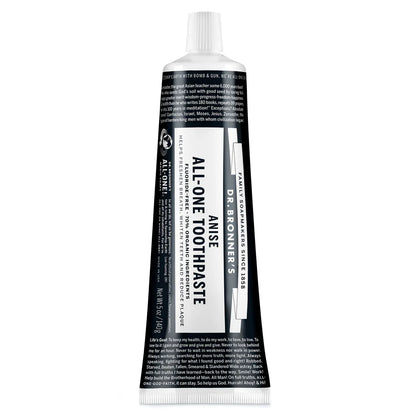 Dr. Bronner's All-One Toothpaste 5oz - 3 Pack