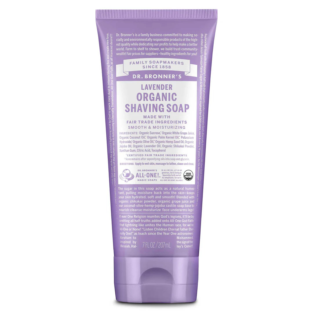 Dr. Bronner's ORGANIC Shaving Soap - 7oz