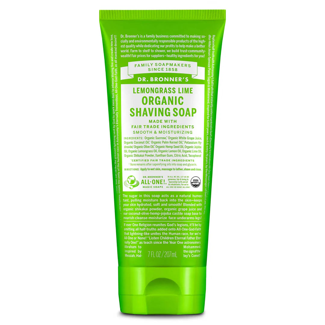 Dr. Bronner's ORGANIC Shaving Soap - 7oz
