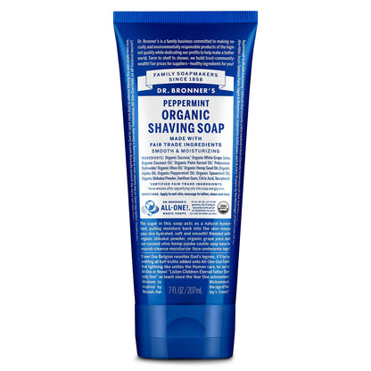 Dr. Bronner's ORGANIC Shaving Soap - 7oz