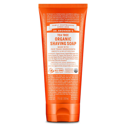 Dr. Bronner's ORGANIC Shaving Soap - 7oz