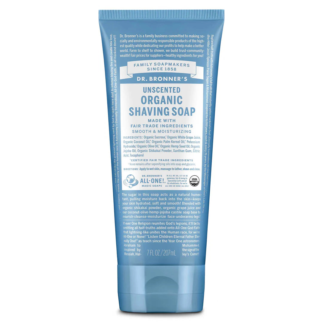 Dr. Bronner's ORGANIC Shaving Soap - 7oz