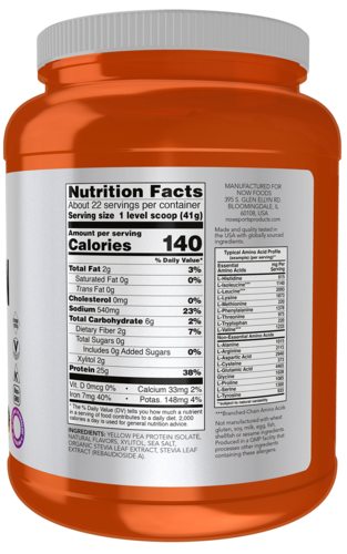 Now Foods Organic PEA PROTEIN