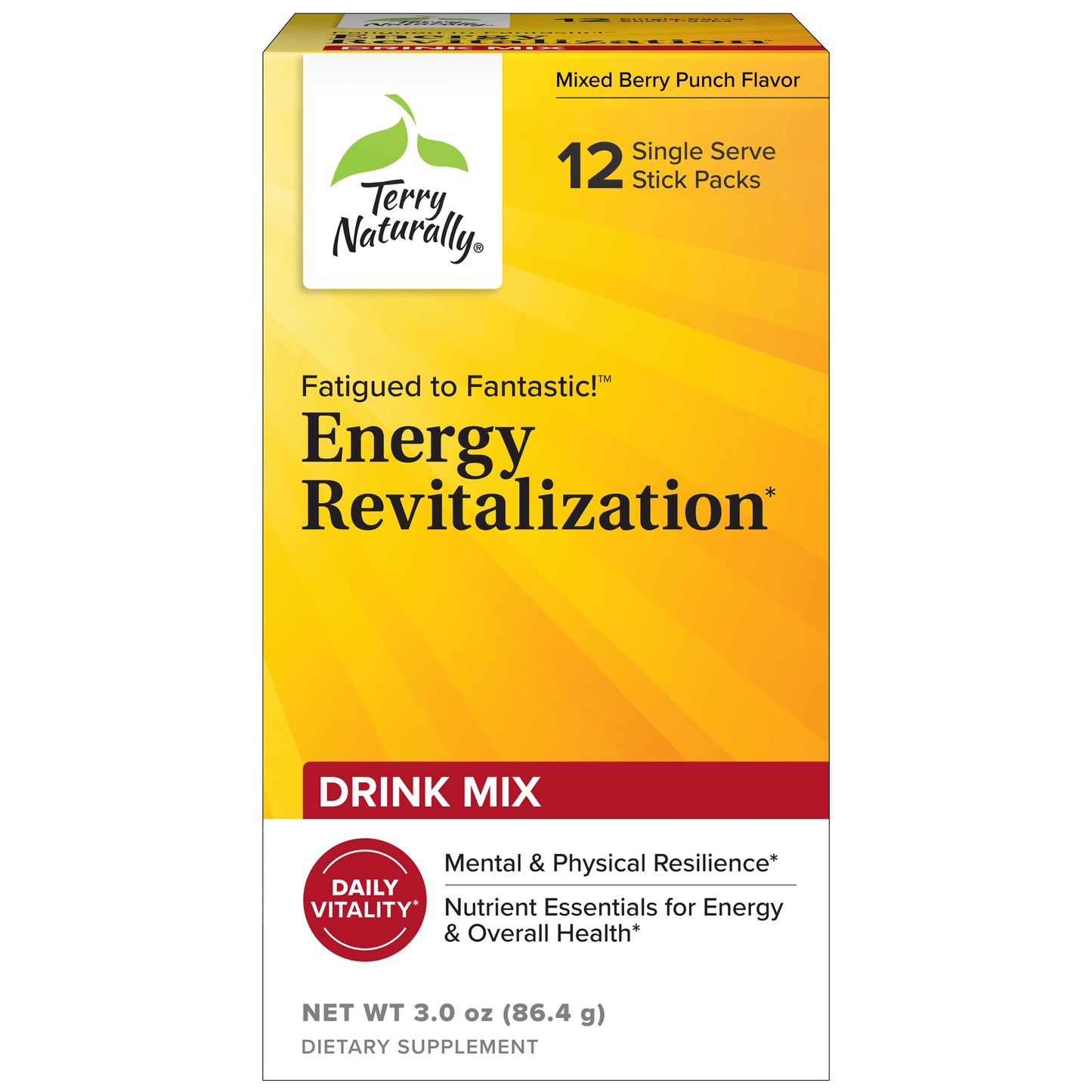 Terry Naturally ENERGY REVITALIZATION DRINK MIX