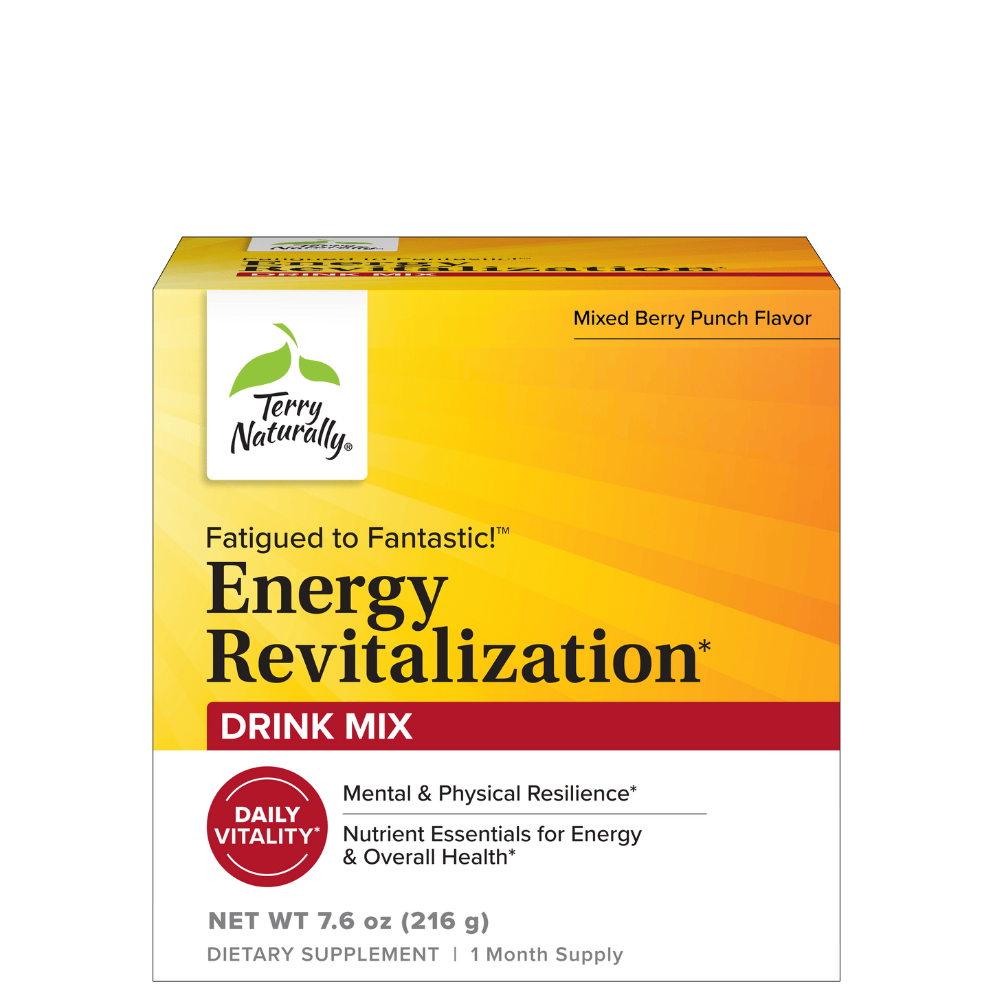 Terry Naturally ENERGY REVITALIZATION DRINK MIX