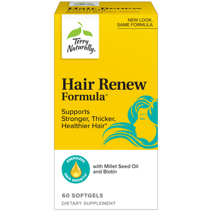 Terry Naturally HAIR RENEW FORMULA - 60 Softgels