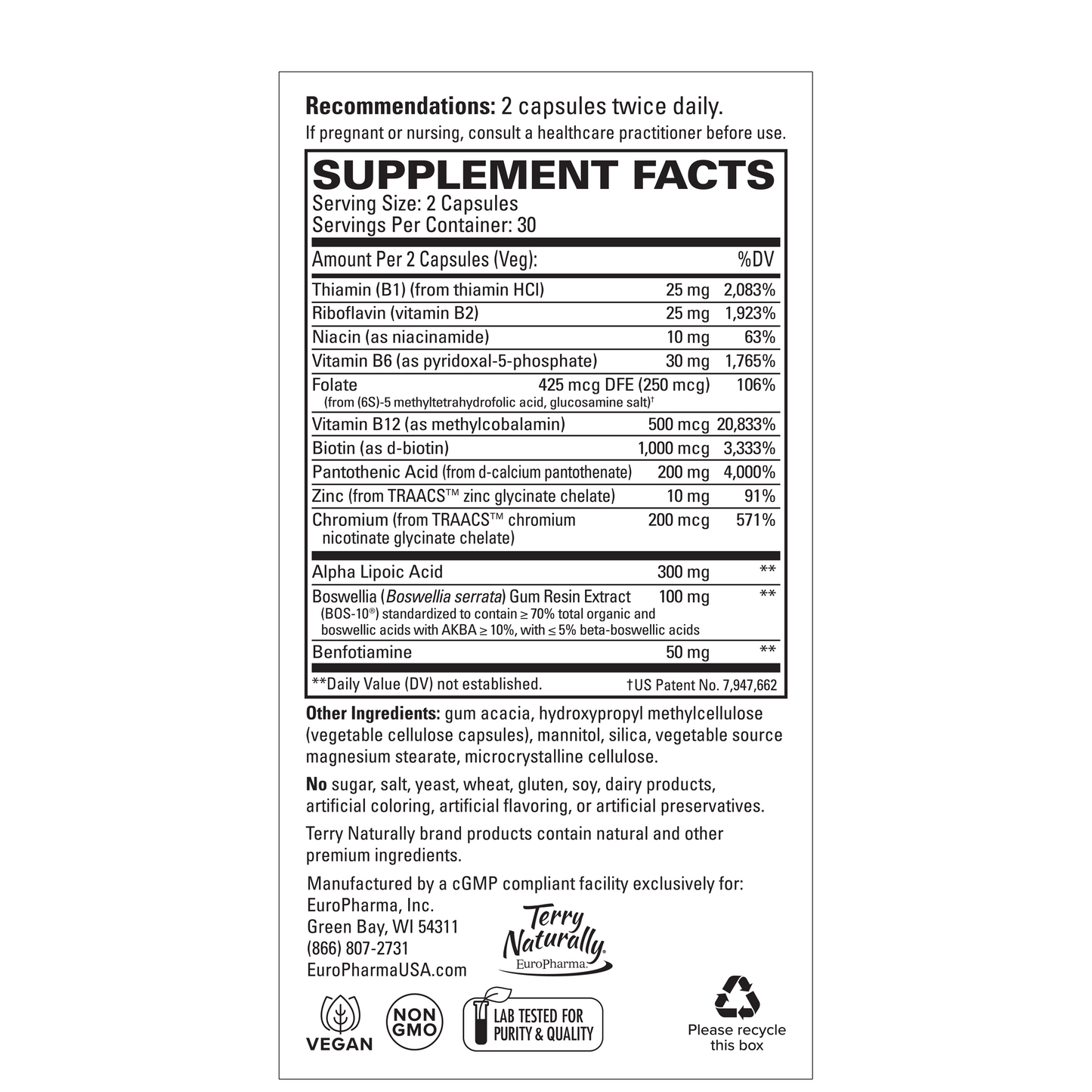 Terry Naturally HEALTHY FEET & NERVES